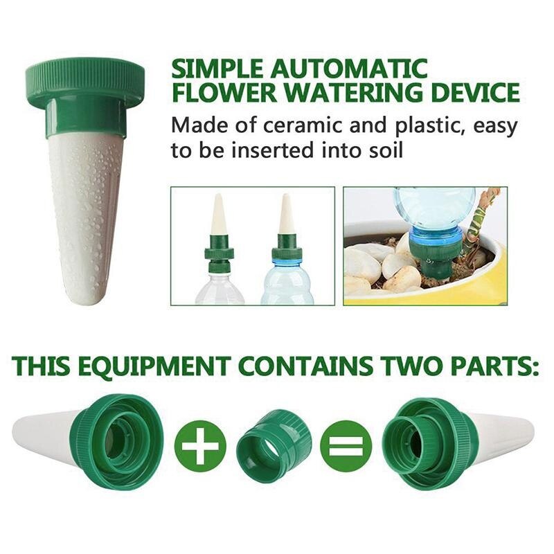 Plant Water Funnel Irrigation Tool Set (4 Pack) by HitMyNeed