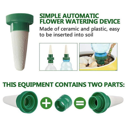 Plant Water Funnel Irrigation Tool Set (4 Pack) by HitMyNeed
