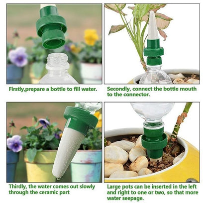 Plant Water Funnel Irrigation Tool Set (4 Pack) by HitMyNeed