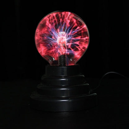 Plasma Globe Glass Night Light with USB & Battery Power by HitMyNeed