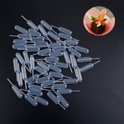 Plastic 4ml Dessert Pipettes (Pack of 100) by HitMyNeed