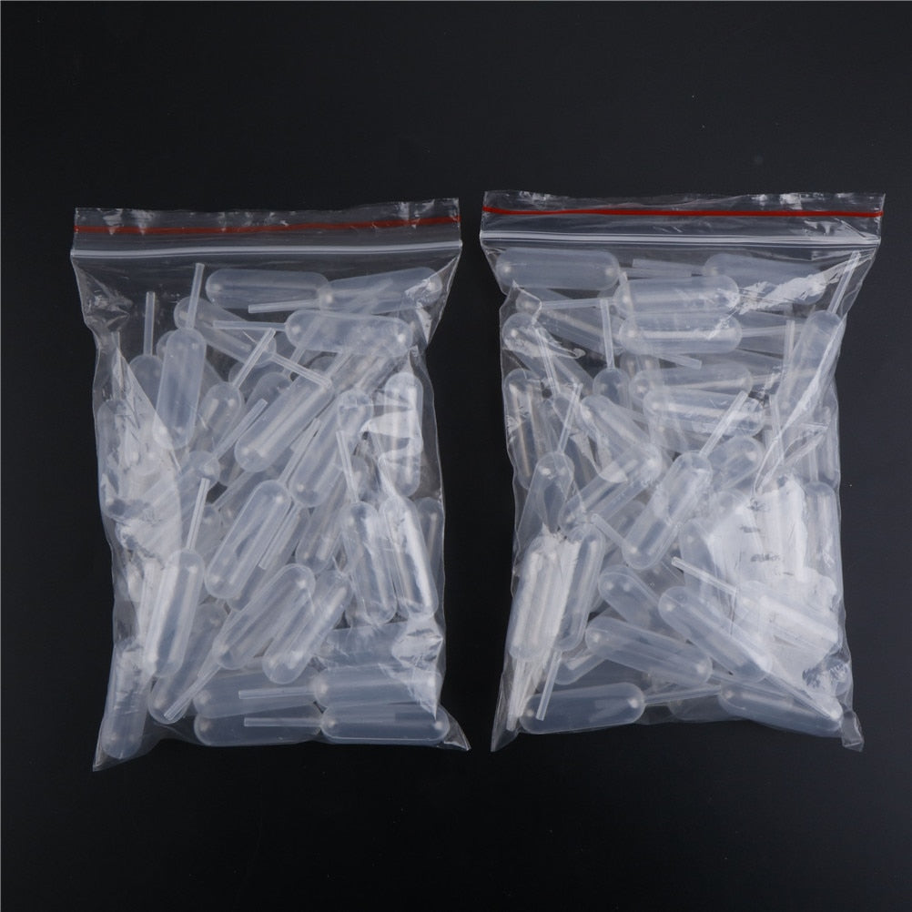 Plastic 4ml Dessert Pipettes (Pack of 100) by HitMyNeed
