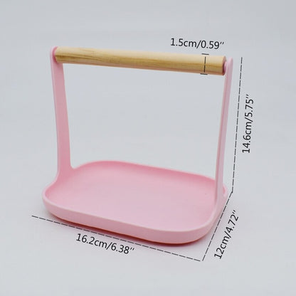 Plastic and Wood Bird Training Stand Perch by HitMyNeed
