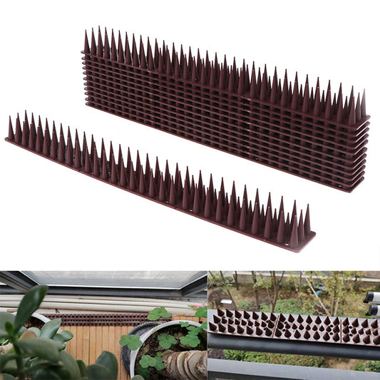 Plastic Anti-Pigeon Spike Strip Set, 12-Pack by HitMyNeed