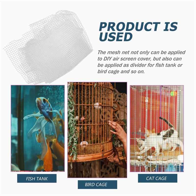 Plastic Aquarium Mesh Cover Screen 100 x 90 cm by HitMyNeed
