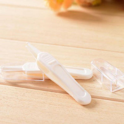 Plastic Baby Nose Cleaner Tweezers Set of 4 by HitMyNeed