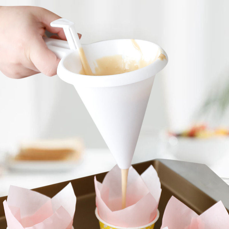 Plastic Batter Dispenser Baking Funnel by HitMyNeed