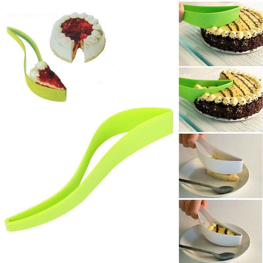 Plastic Cake Cutter and Slicer Tool by HitMyNeed