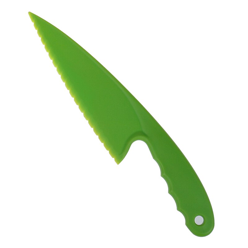 Plastic Cake Knife Slicer Tool with Serrated Edge by HitMyNeed