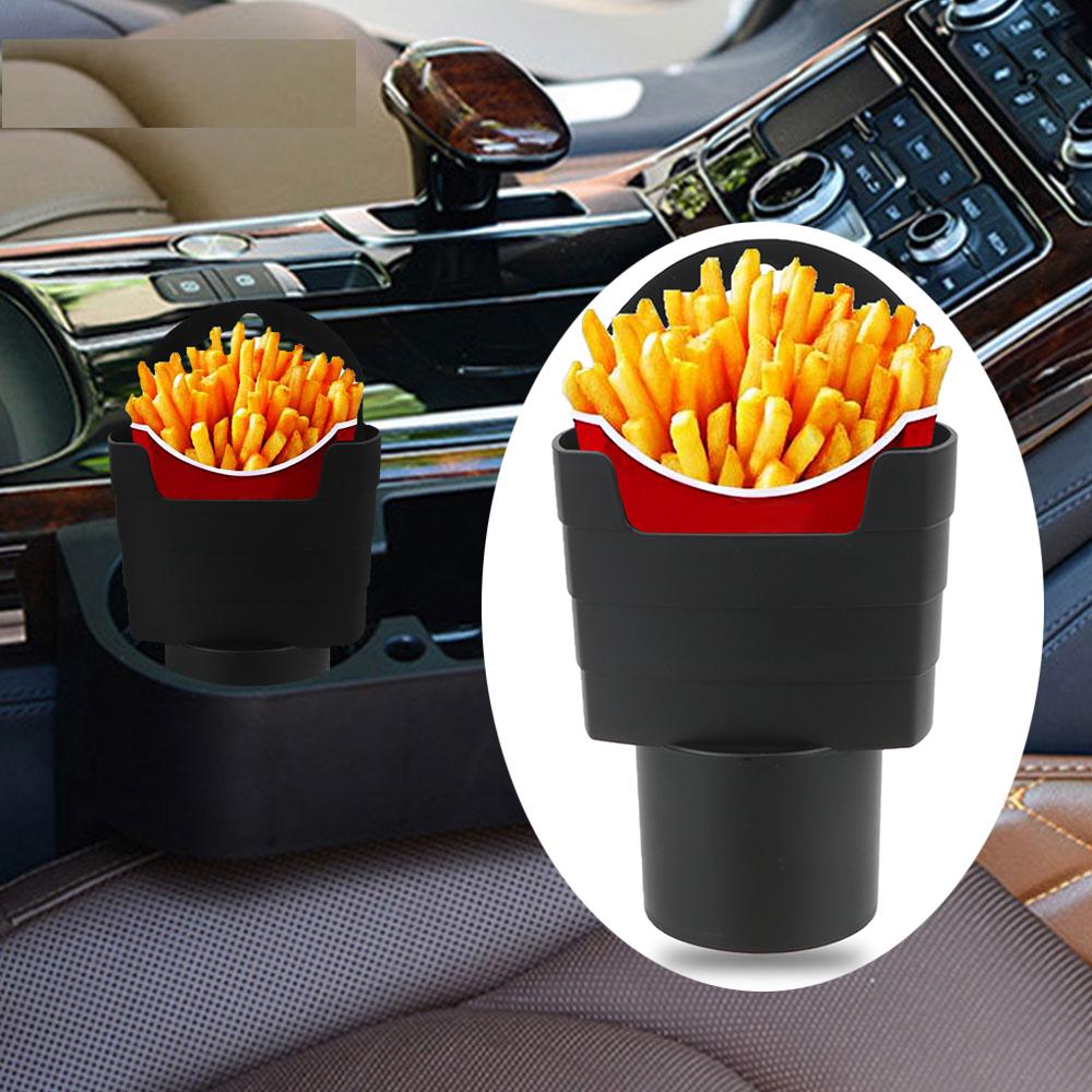 Plastic Car Fries and Snack Holder for Cup Holders by HitMyNeed