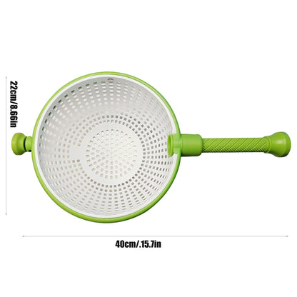 Plastic Collapsible Salad Spinner 40 x 22 cm by HitMyNeed