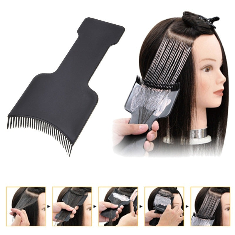 Plastic Curved Hair Dyeing Comb for Even Color by HitMyNeed