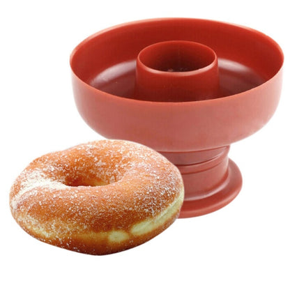 Plastic Donut Cutter Mold with Handle 8.5 cm by HitMyNeed