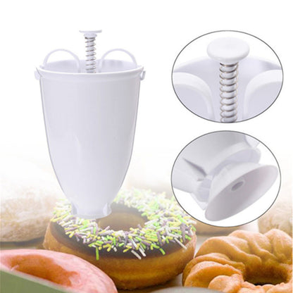 Plastic Donut Dispenser Mold for Easy Frying by HitMyNeed
