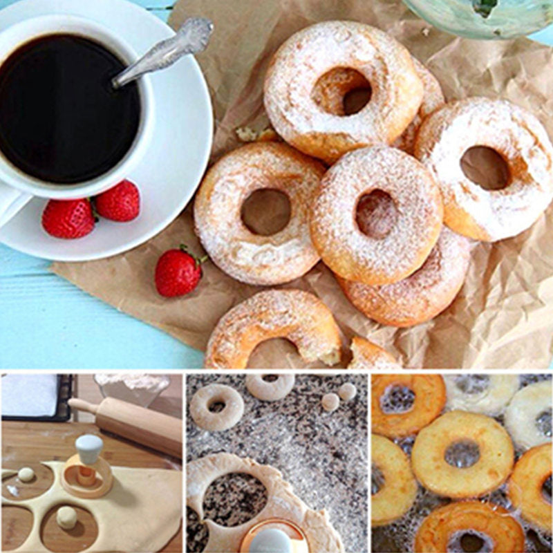 Plastic Donut Dispenser Mold for Easy Frying by HitMyNeed