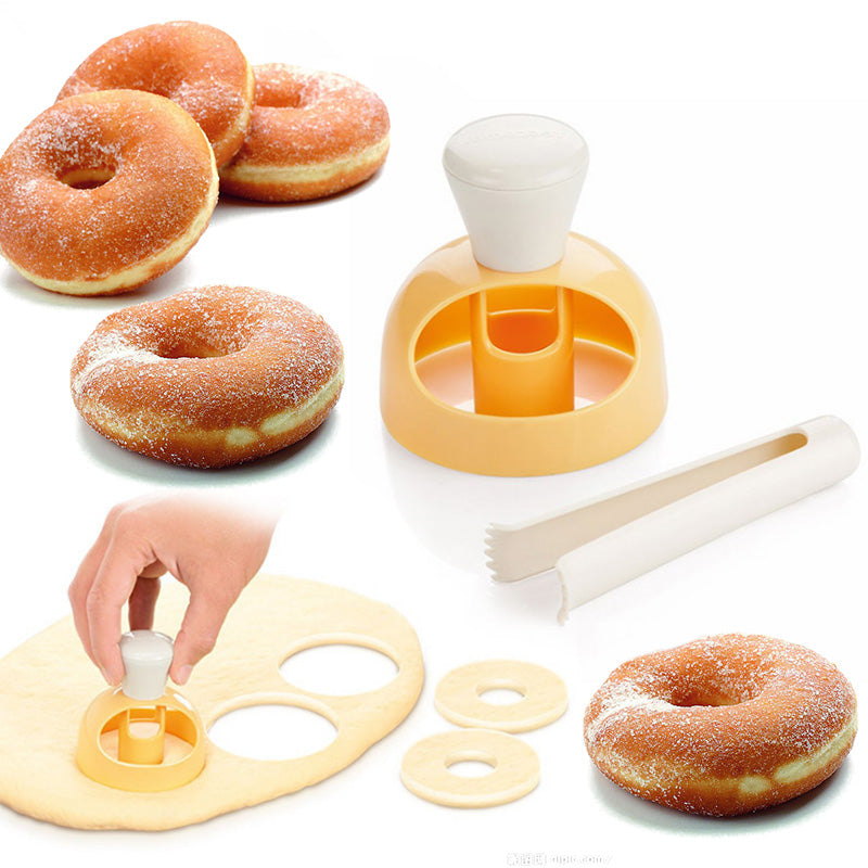 Plastic Donut Dispenser Mold for Easy Frying by HitMyNeed