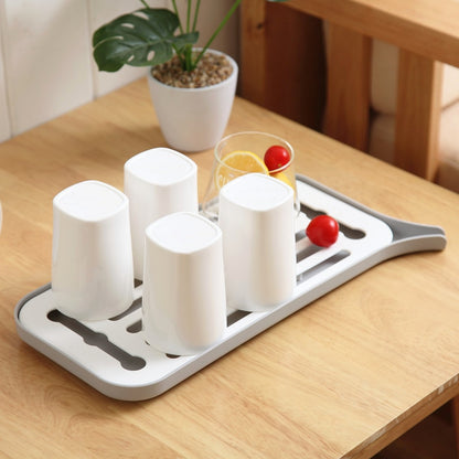 Plastic Draining Board Dish Drainer with Tray by HitMyNeed