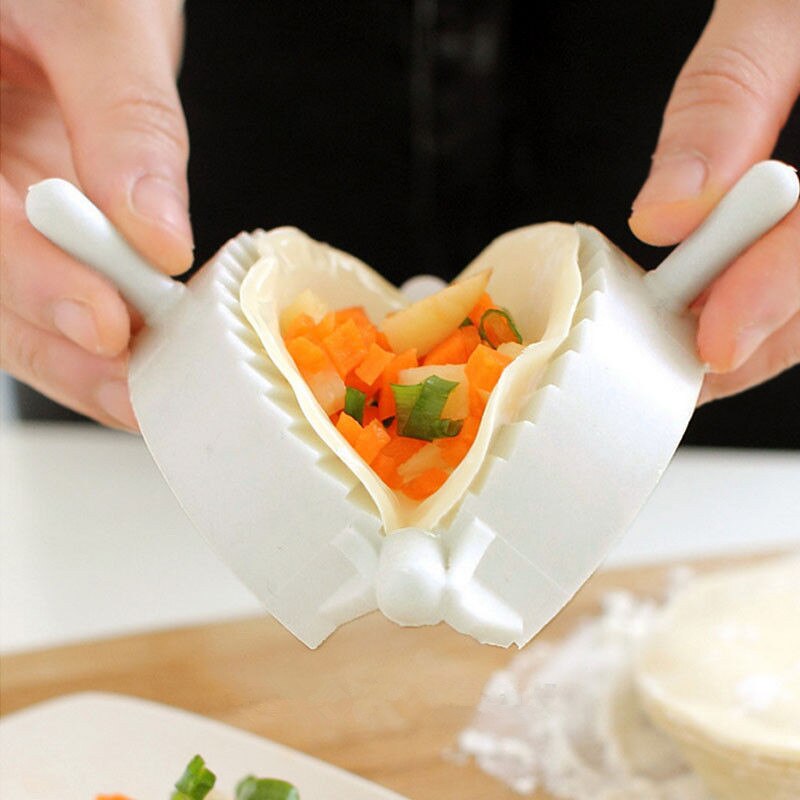 Plastic Dumpling Mold Press Set (3 Sizes) by HitMyNeed
