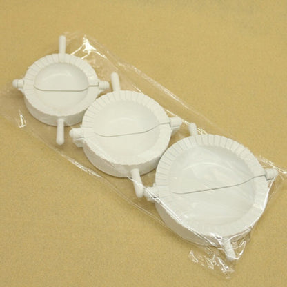 Plastic Dumpling Mold Press Set (3 Sizes) by HitMyNeed