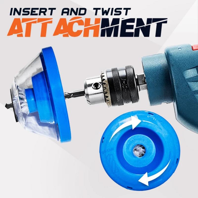 Plastic Electric Drill Dust Collector 4-10 mm by HitMyNeed