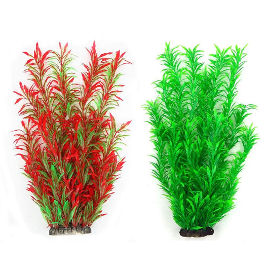 Plastic Fake Seaweeds with Ceramic Bases (2 pcs) by HitMyNeed