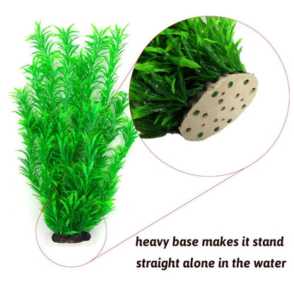 Plastic Fake Seaweeds with Ceramic Bases (2 pcs) by HitMyNeed