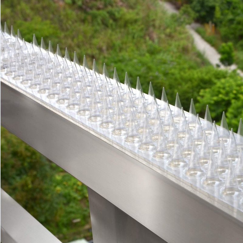 Plastic Fence Wall Spikes Animal & Bird Deterrent by HitMyNeed