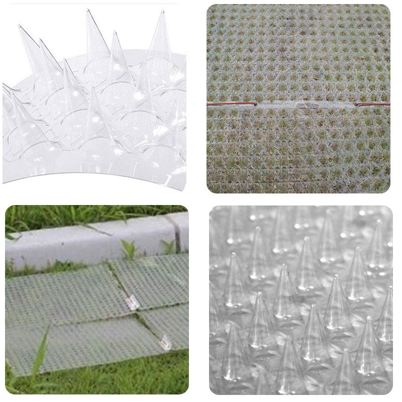 Plastic Fence Wall Spikes Animal & Bird Deterrent by HitMyNeed