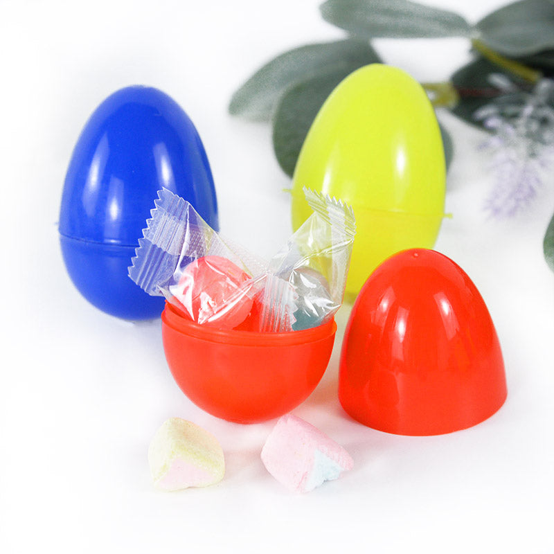 Plastic Fillable Easter Eggs 24 Pack by HitMyNeed