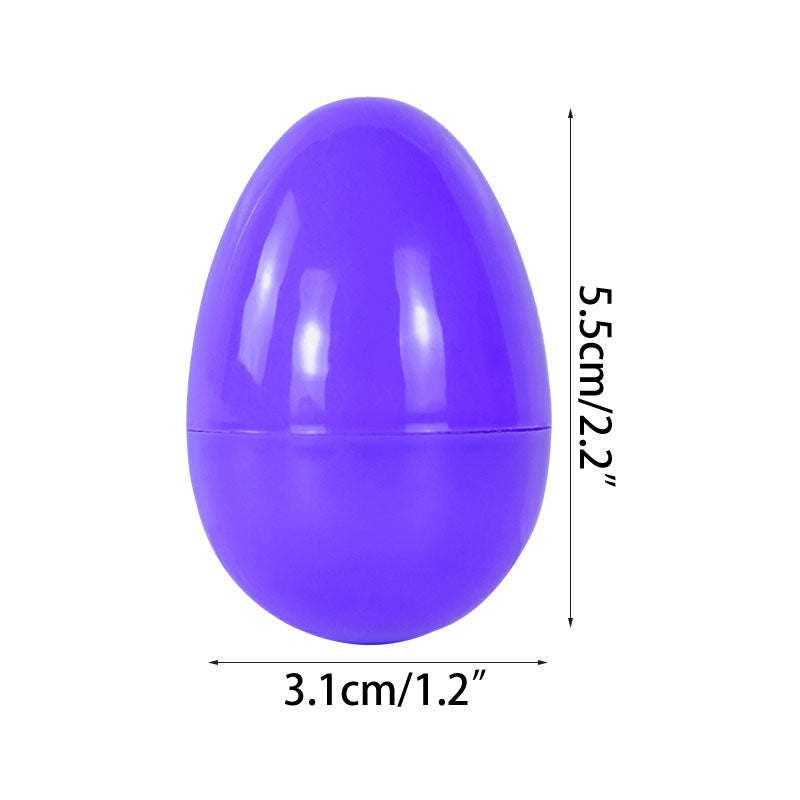 Plastic Fillable Easter Eggs 24 Pack by HitMyNeed