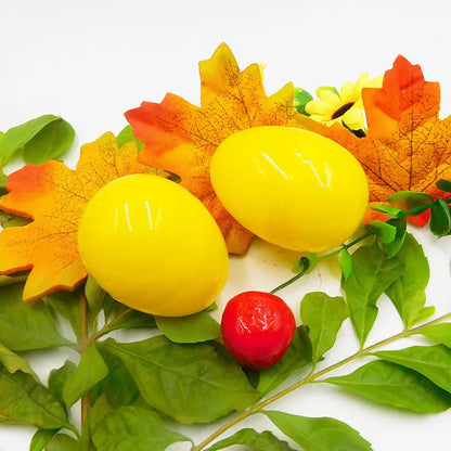Plastic Fillable Easter Eggs, Hinged, 6cm (12 or 24 Pack) by HitMyNeed