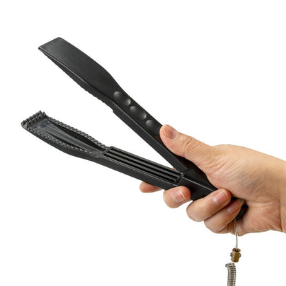 Plastic Fishing Tongs with Carabiner Clip 22cm by HitMyNeed