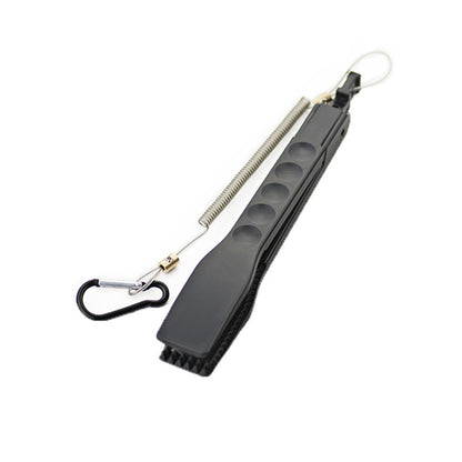 Plastic Fishing Tongs with Carabiner Clip 22cm b by HitMyNeed