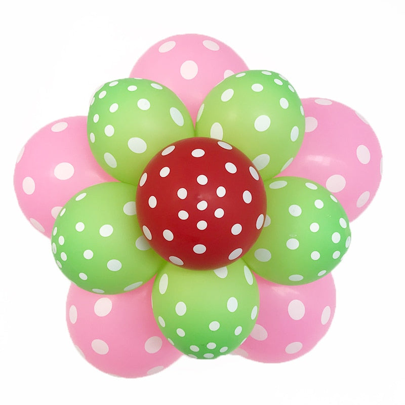 Plastic Flower Balloon Clips, 5 Pack by HitMyNeed
