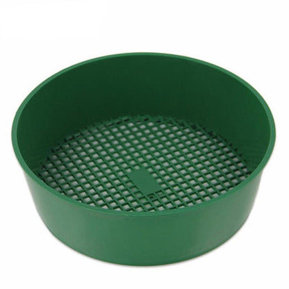 Plastic Garden Soil Sieve 21cm - Stone & Debris Filter by HitMyNeed