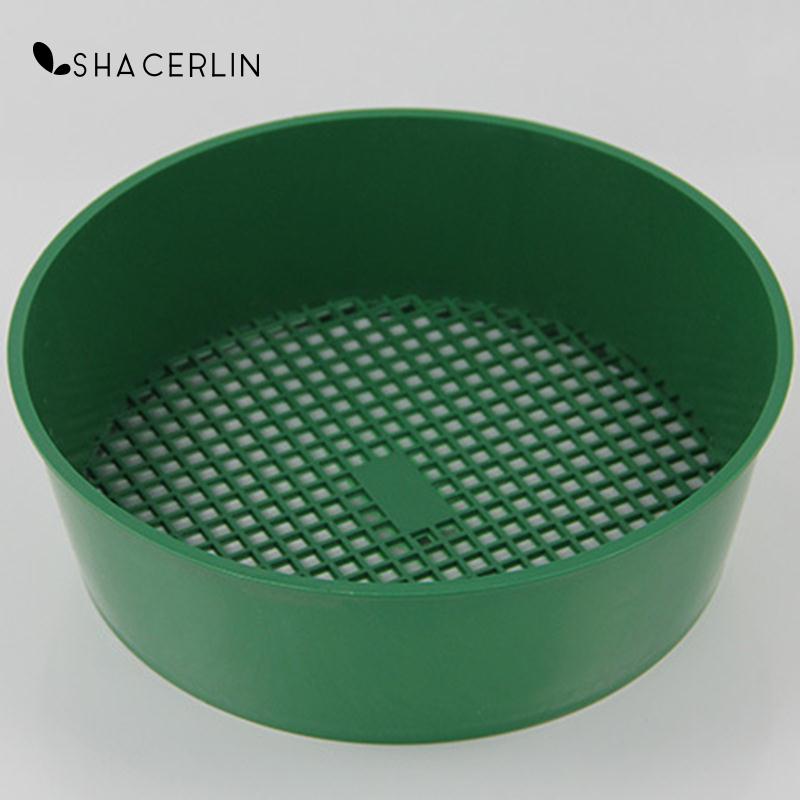 Plastic Garden Soil Sieve 21cm - Stone & Debris Filter by HitMyNeed