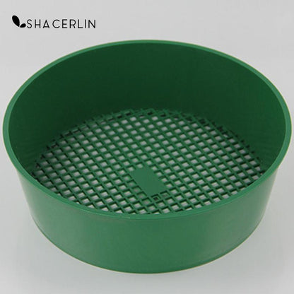 Plastic Garden Soil Sieve 21cm - Stone & Debris Filter by HitMyNeed