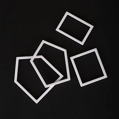 Plastic Gingerbread House Cookie Cutter Set (4pc) by HitMyNeed