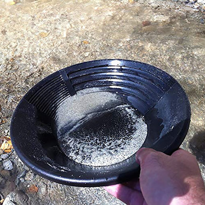 Plastic Gold Pan Mining Wash Basin 38.5cm by HitMyNeed