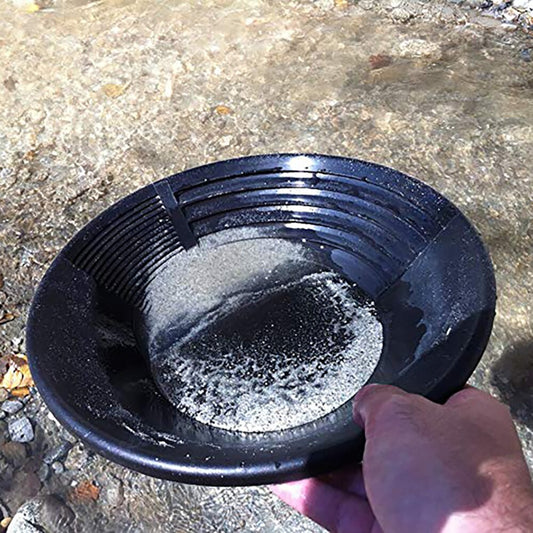 Plastic Gold Pan Mining Wash Basin 38.5cm by HitMyNeed