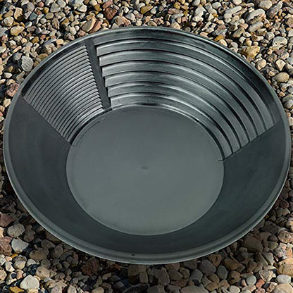 Plastic Gold Pan Mining Wash Basin 38.5cm by HitMyNeed