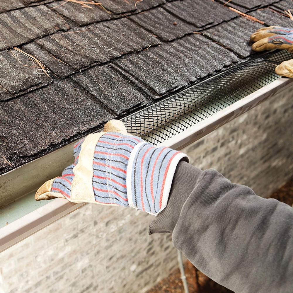 Plastic Gutter Mesh Cover Roll (2-Pack, 6" x 20') by HitMyNeed