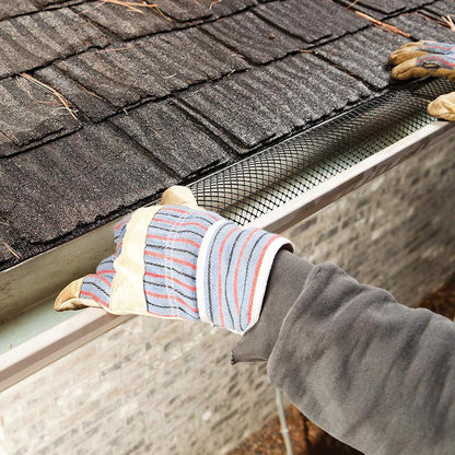 Plastic Gutter Mesh Cover Roll (2-Pack, 6" x 20') by HitMyNeed