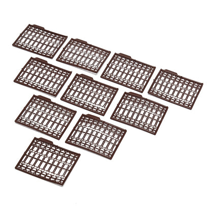 Plastic Hair Rig Bait Stoppers Set, 10-Pack by HitMyNeed