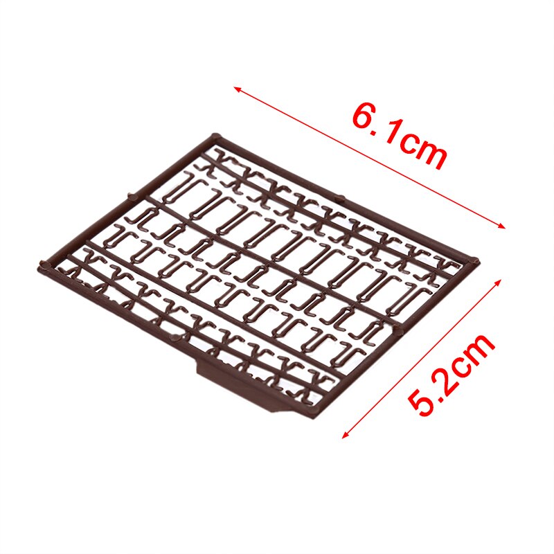 Plastic Hair Rig Bait Stoppers Set, 10-Pack by HitMyNeed