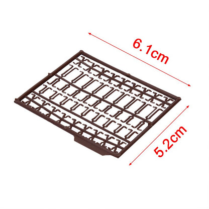 Plastic Hair Rig Bait Stoppers Set, 10-Pack by HitMyNeed