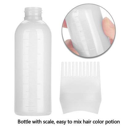 Plastic Hair Root Comb Applicator Bottle 120ml by HitMyNeed