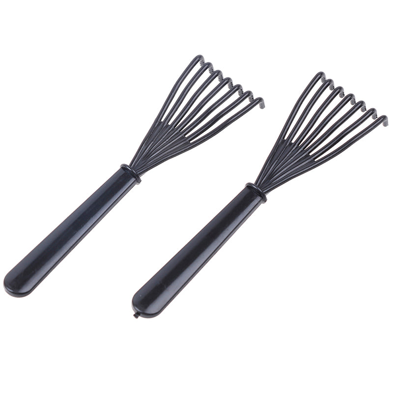 Plastic Hairbrush Cleaning Rake Tools (2 Pack) by HitMyNeed
