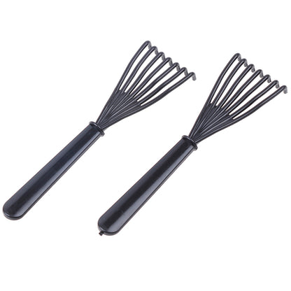Plastic Hairbrush Cleaning Rake Tools (2 Pack) by HitMyNeed