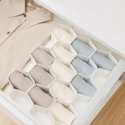 Plastic Honeycomb Drawer Organizer Set (8pcs) by HitMyNeed